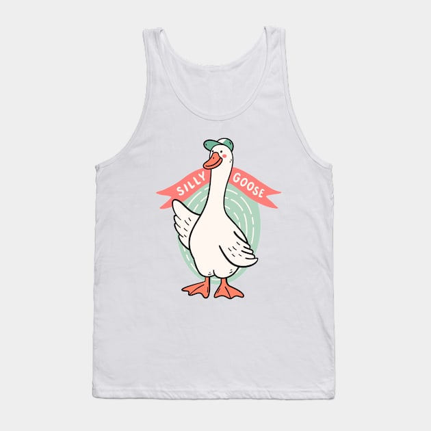 Silly Goose Tank Top by krimons